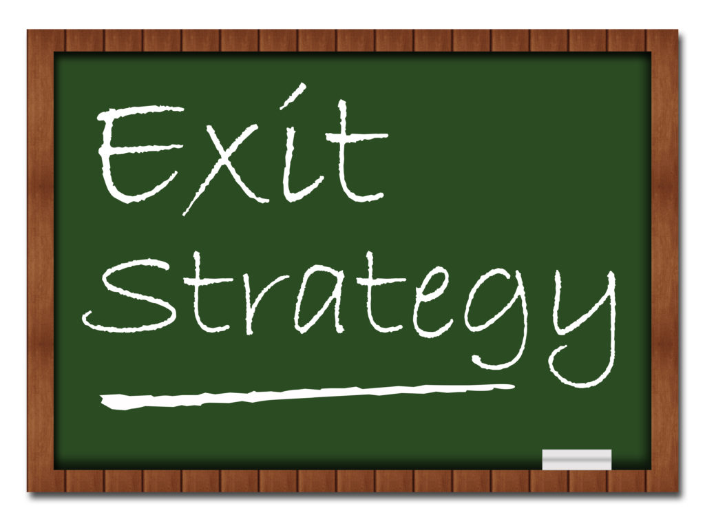 Exit Strategy Classroom Board