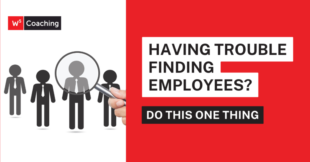 W5 Trouble in finding employees featured image